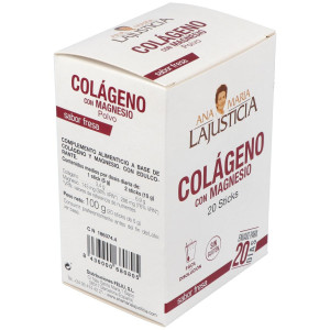 Ana Maria Lajusticia Colágeno Con Magnesio Sabor Fresa 20 Sticks