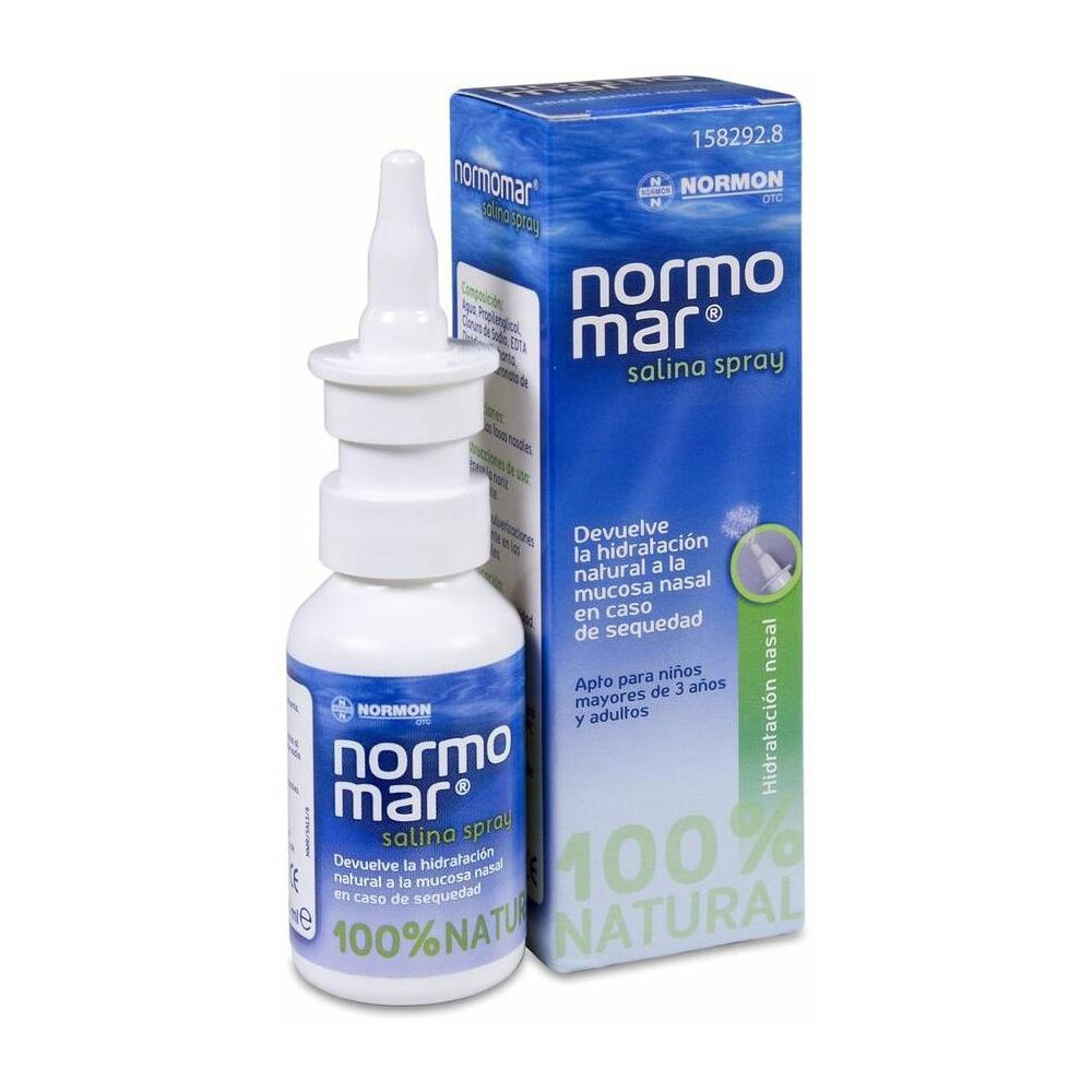 Normomar Salina Spray Hidratante Nasal, 30 Ml