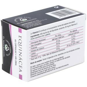El Naturalista Equinacea + Vitamina C, 60 Cápsulas