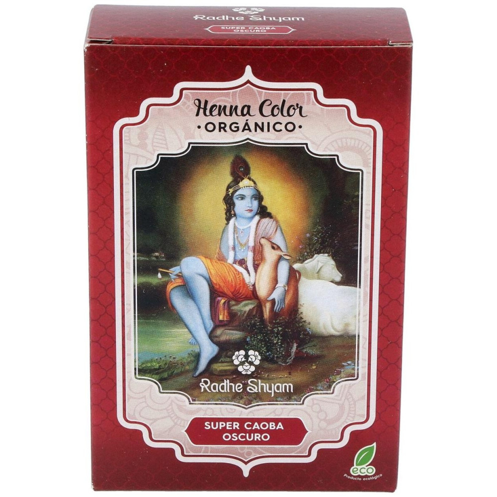Radhe Shyam Henna Supercaoba Oscuro Polvo