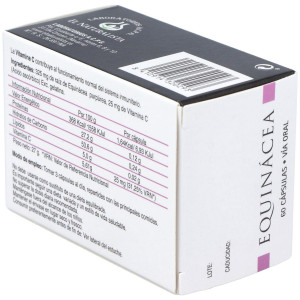 El Naturalista Equinacea + Vitamina C, 60 Cápsulas