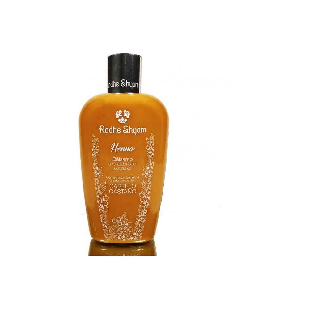 Radhe Shyam Balsamo Acondicionador Color Castaño 250Ml