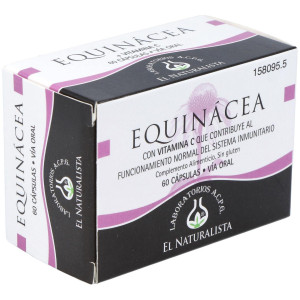El Naturalista Equinacea + Vitamina C, 60 Cápsulas
