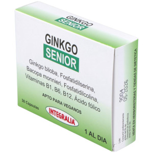 Integralia Ginkgo Senior Complemento Alimenticio 30 Comp