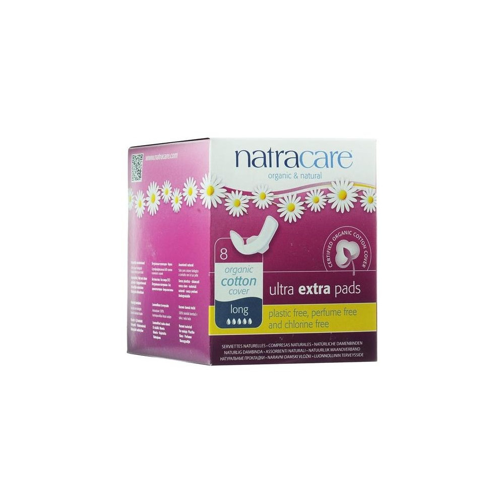 Compresa Extra Larga Con Alas 8Uds. Ultra Extra