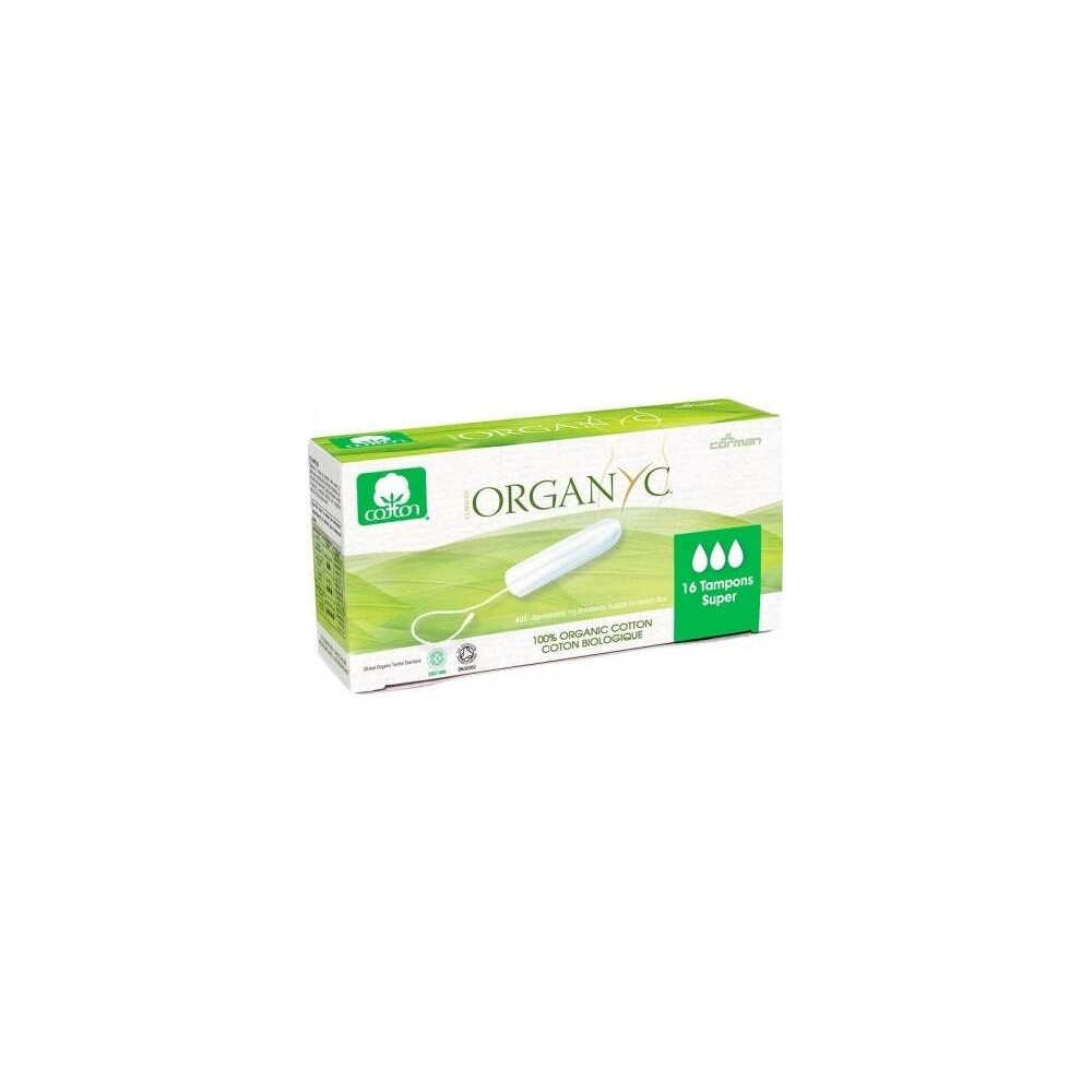 Organyc Tampón Súper Sin Aplicador 16Uds