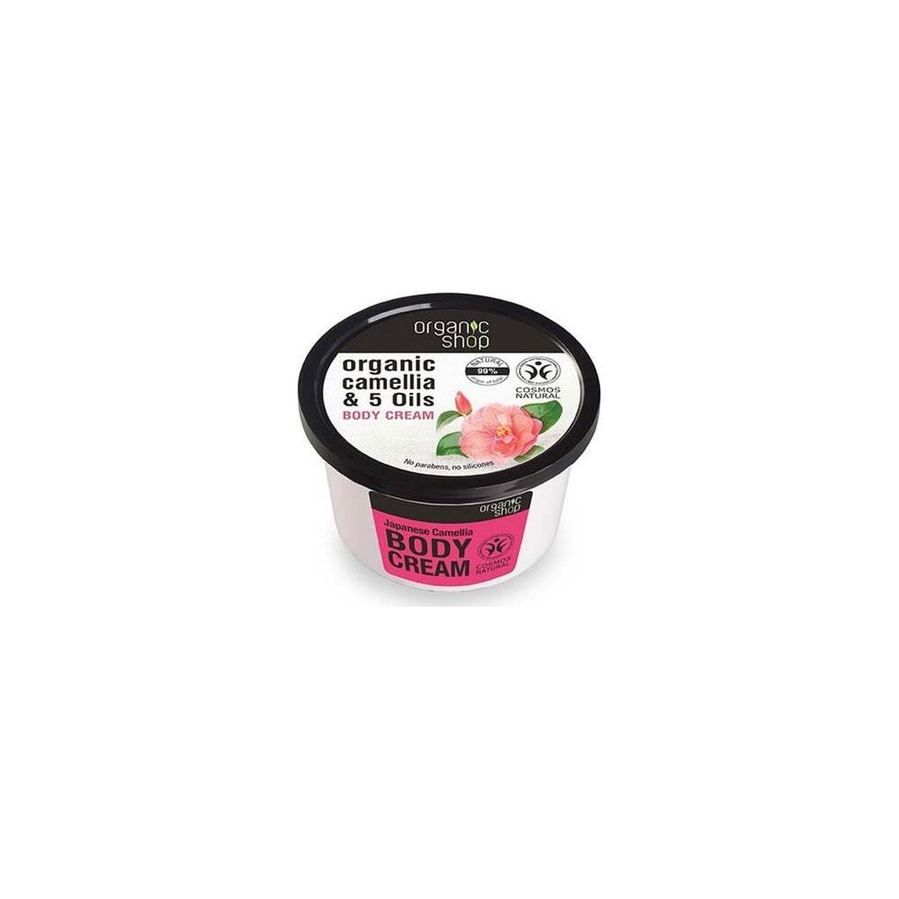 Organic Shop Crema Corporal Camelia Japonesa 250Ml