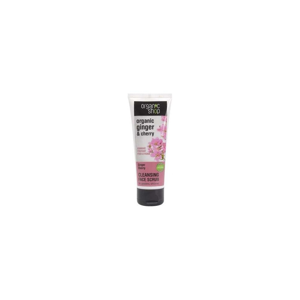 Organic Shop Peeling Facial Limpiador Gengibre Y Cerezas 75Ml