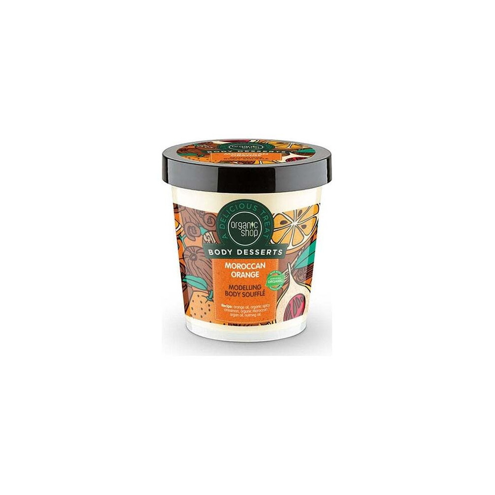 Organic Shop Soufflé Corporal Remodelador Naranja 450Ml