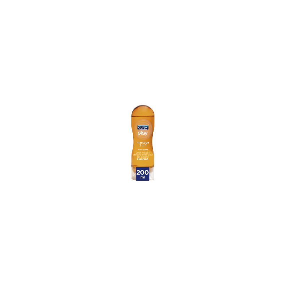 Durex Lubricante Para Masajes Placer Estimulante Guaraná 200Ml
