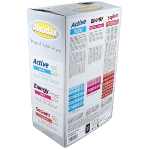 Dinadax Active (Yogur) Expositor 60Barritas