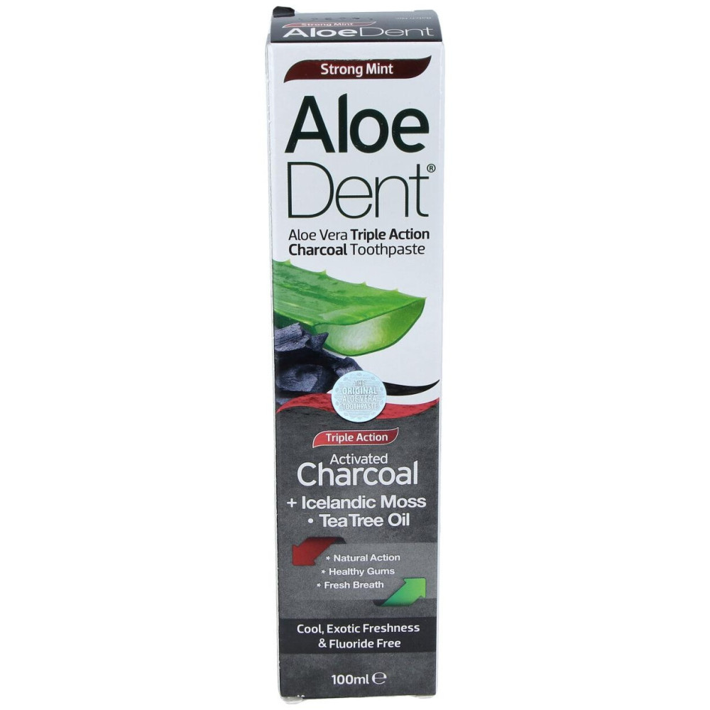 Aloedent Carbon Activo Dentifrico 100Ml.