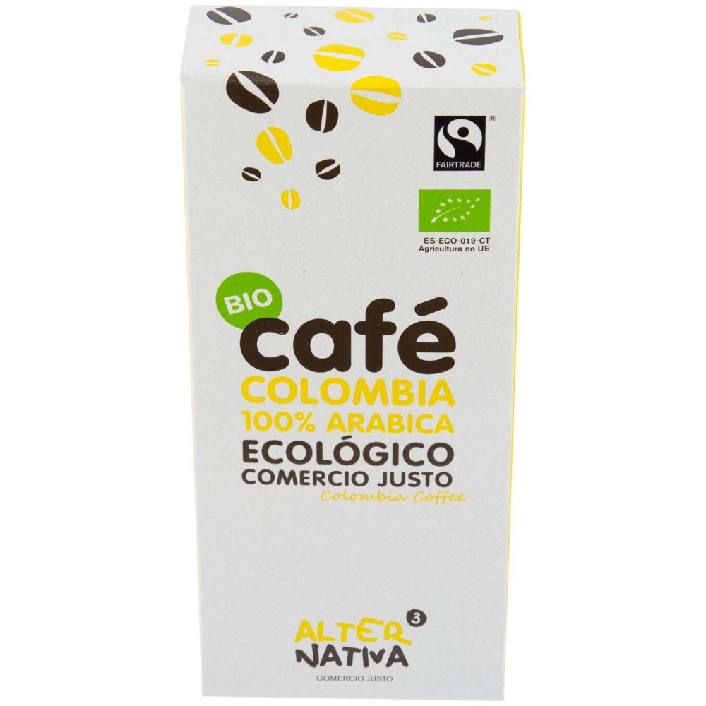 Alternativa3 Cafe Molido Colombia Arabica 250G
