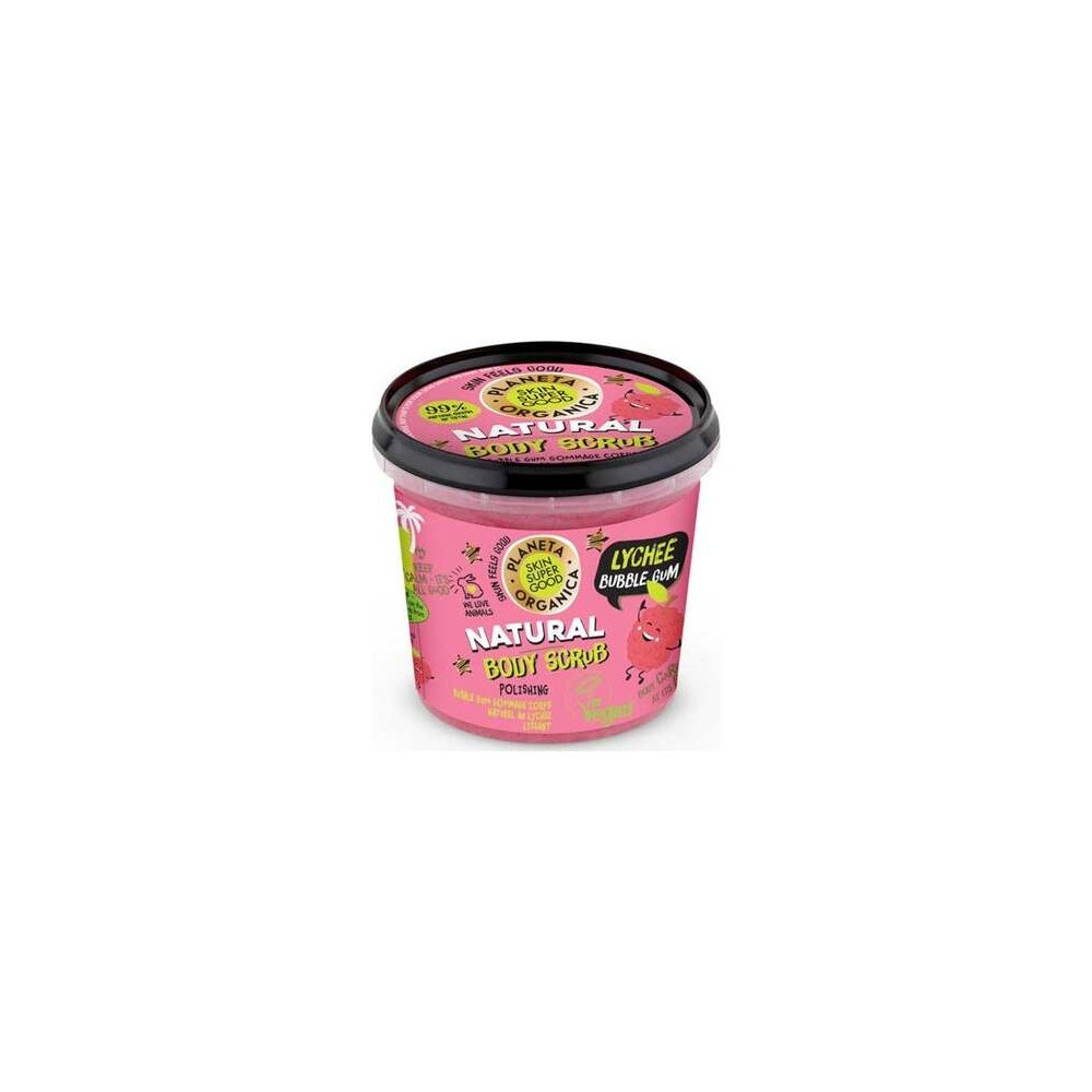 Planeta Orgánica Body Scrub Lychee Bubble Gum 360Ml