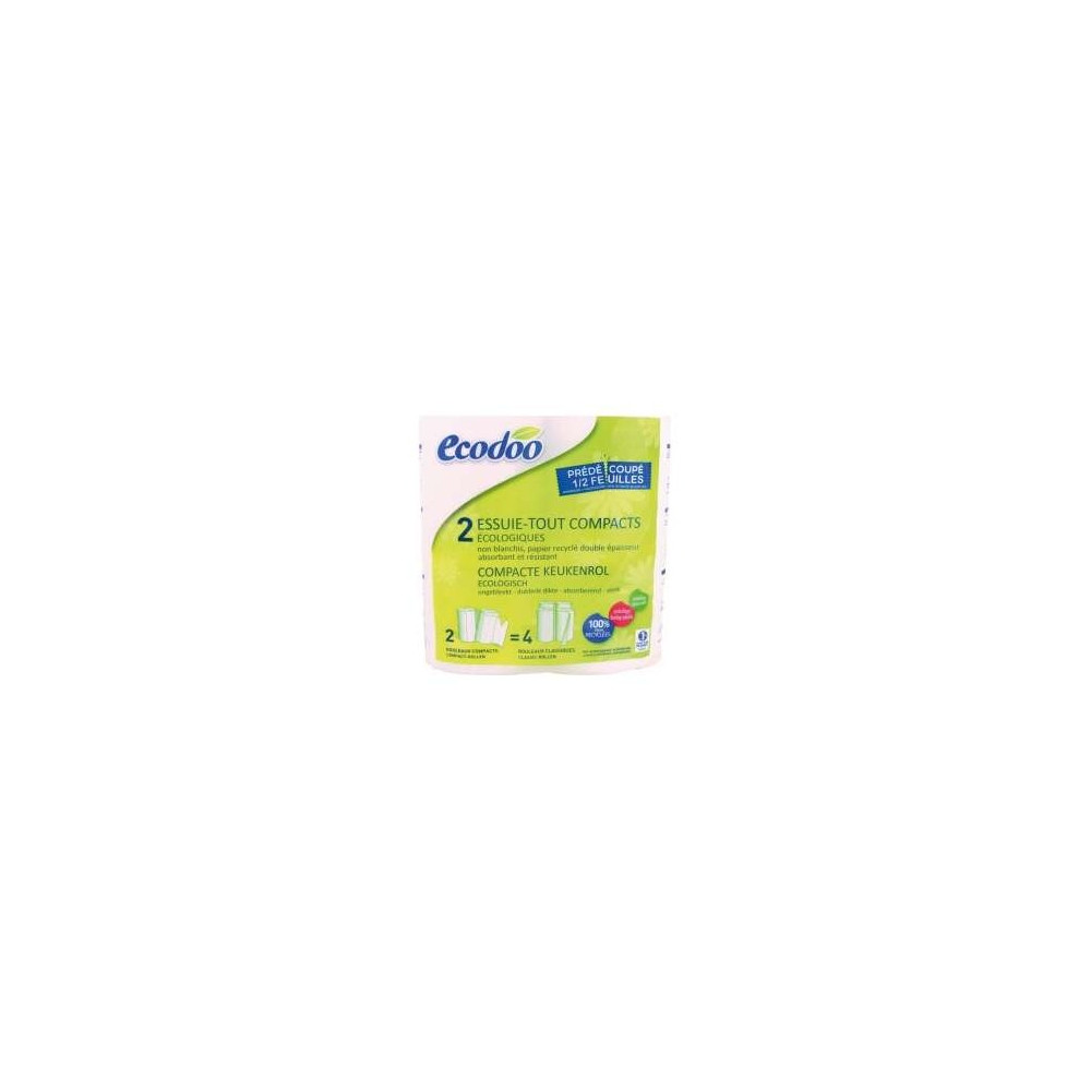 Ecodoo Papel De Cocina Reciclado 2Uds