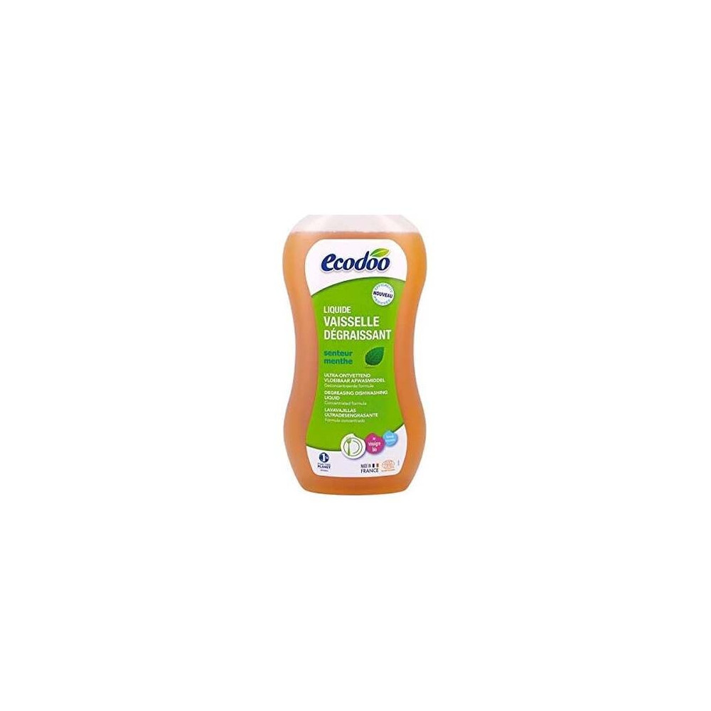 Ecodoo Lavavajilla Desengrasante Menta Eco 1L