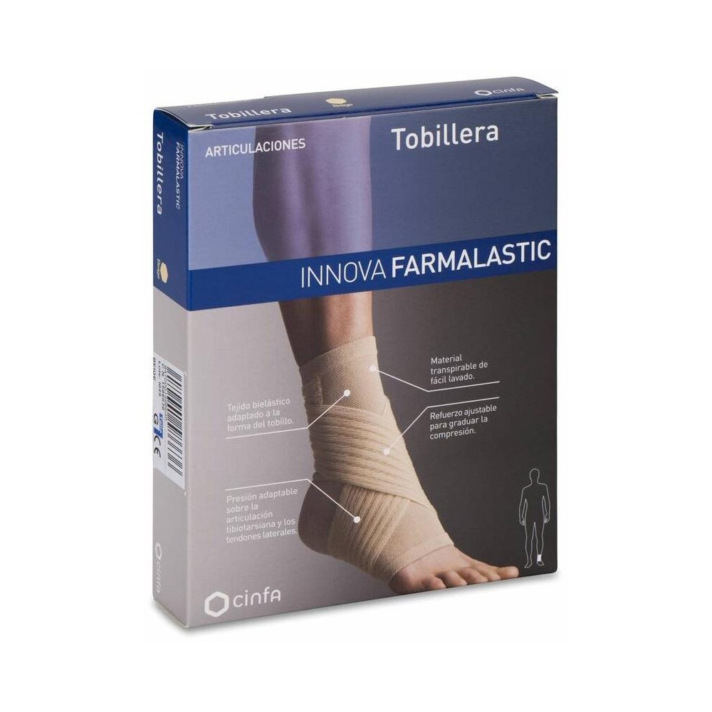 Farmalastic Innova Tobillera Talla Grande, 1 Ud