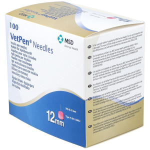 Vetpen Needles 12Mm 100/Box 449 (Ndr)