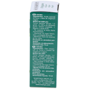 Marnys Aceite Esencial Alimentario De Oregano Estuche 15