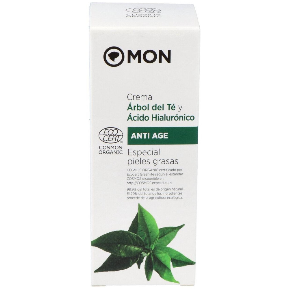 Crema Facial Arbol Del Te Y Ac. Hialur. 50Ml. Bio