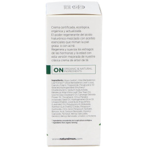 Crema Facial Arbol Del Te Y Ac. Hialur. 50Ml. Bio