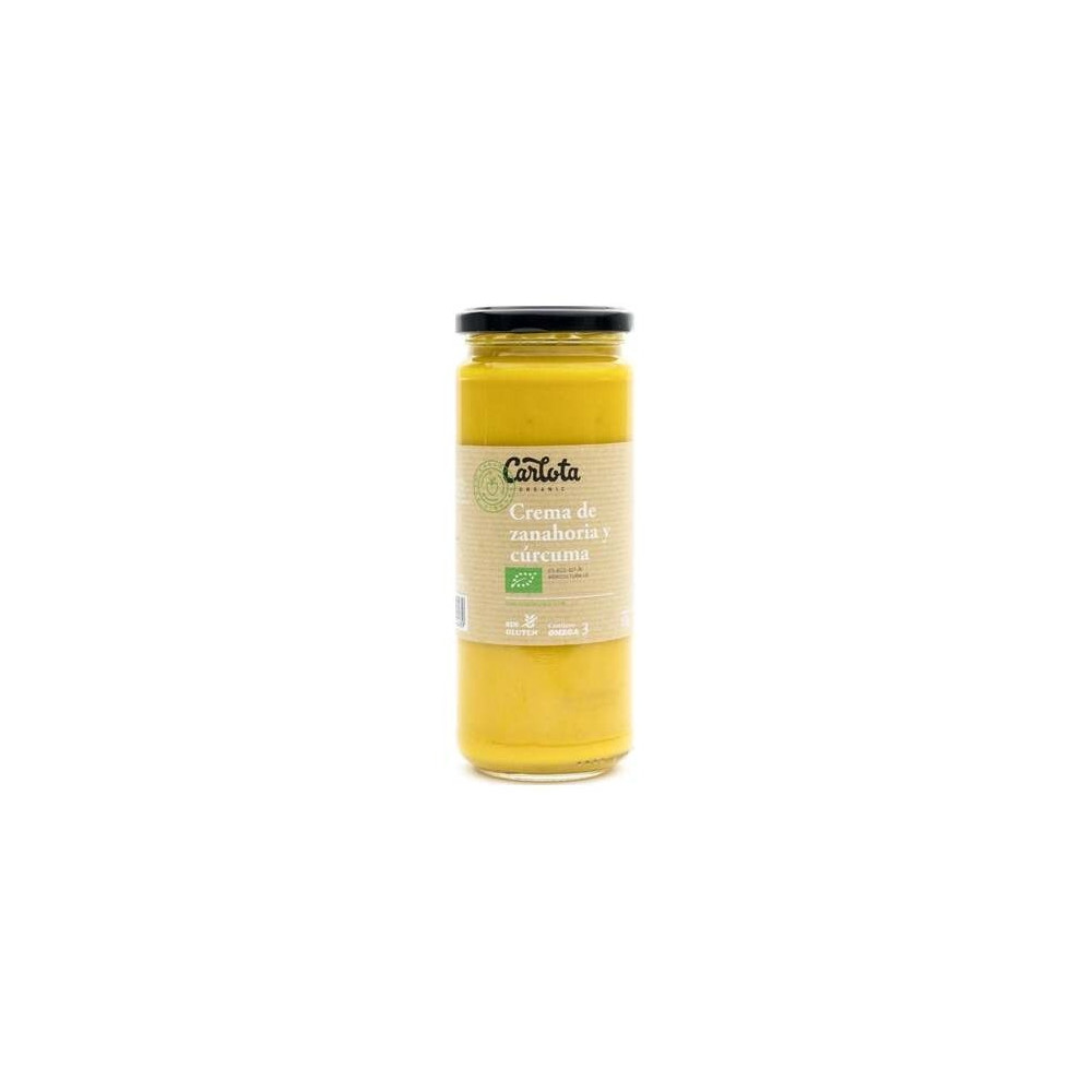 Crema De Zanahoria Y Curcuma 450Gr. Eco Sg Vegan