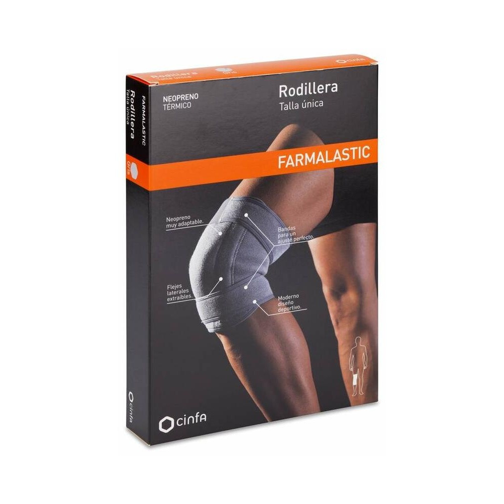 Farmalastic Rodillera Neopreno Talla Única, 1 Ud