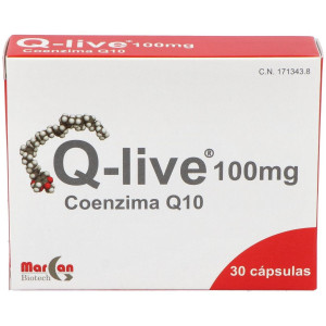 Q-Live Coenzima 100Mg 30Caps