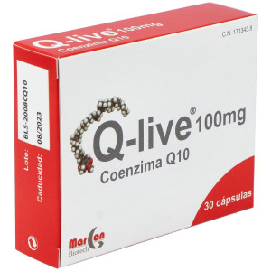 Q-Live Coenzima 100Mg 30Caps