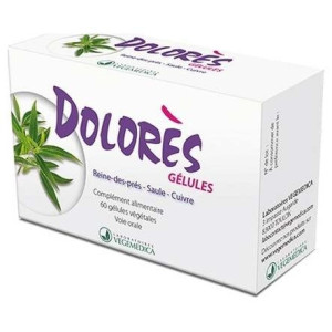 Vegemedica Dolores 60 Cápsulas