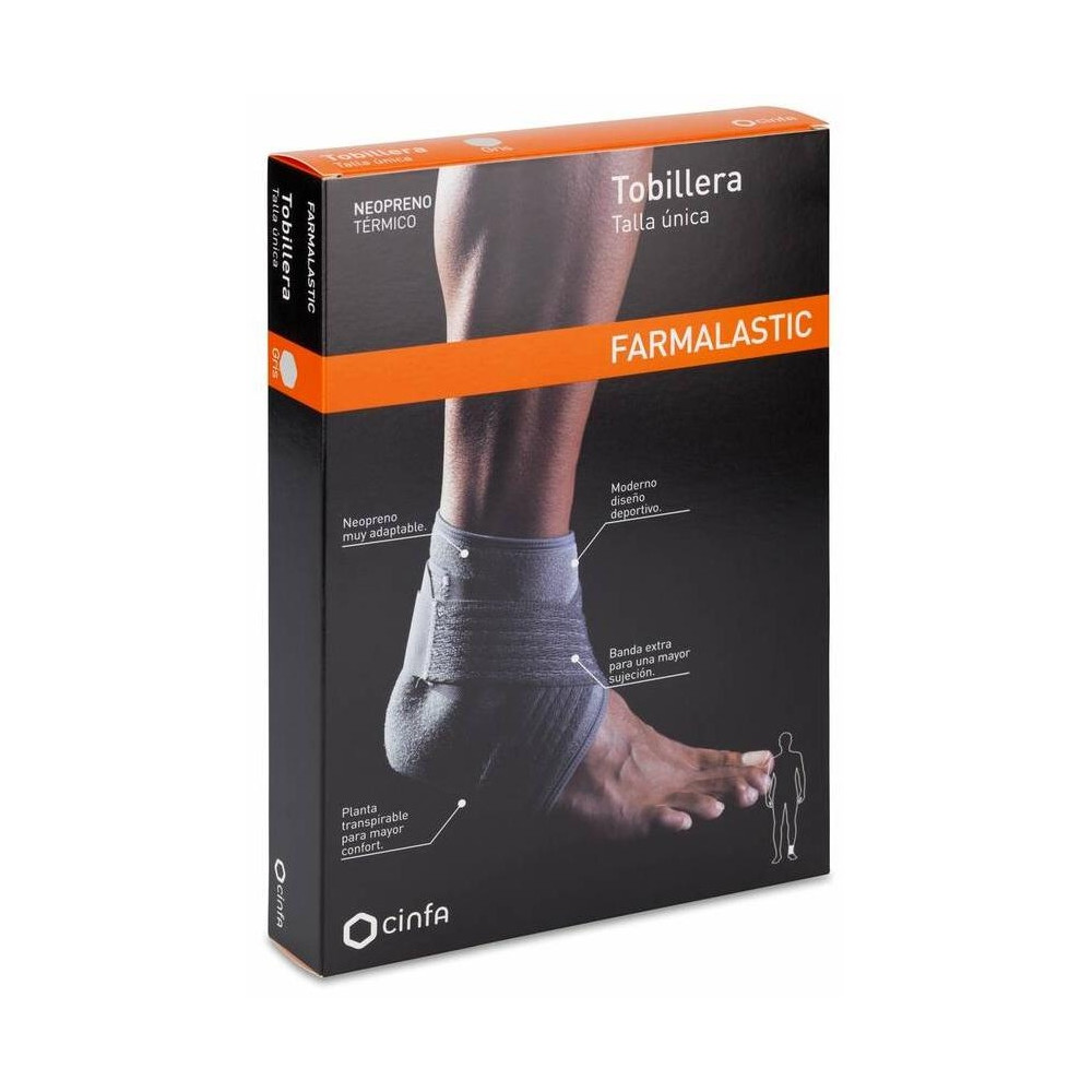 Farmalastic Tobillera Neopreno Talla Única, 1 Ud