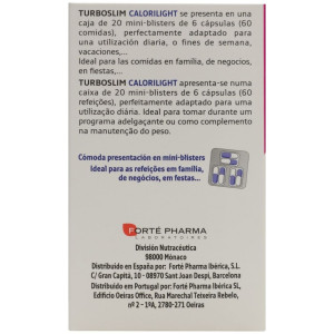 Forté Pharma Turboslim Calorilight, 120 Uds