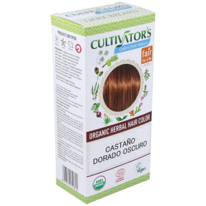 Castaño Dorado Oscuro Tinte Organico 100Gr Ecocert