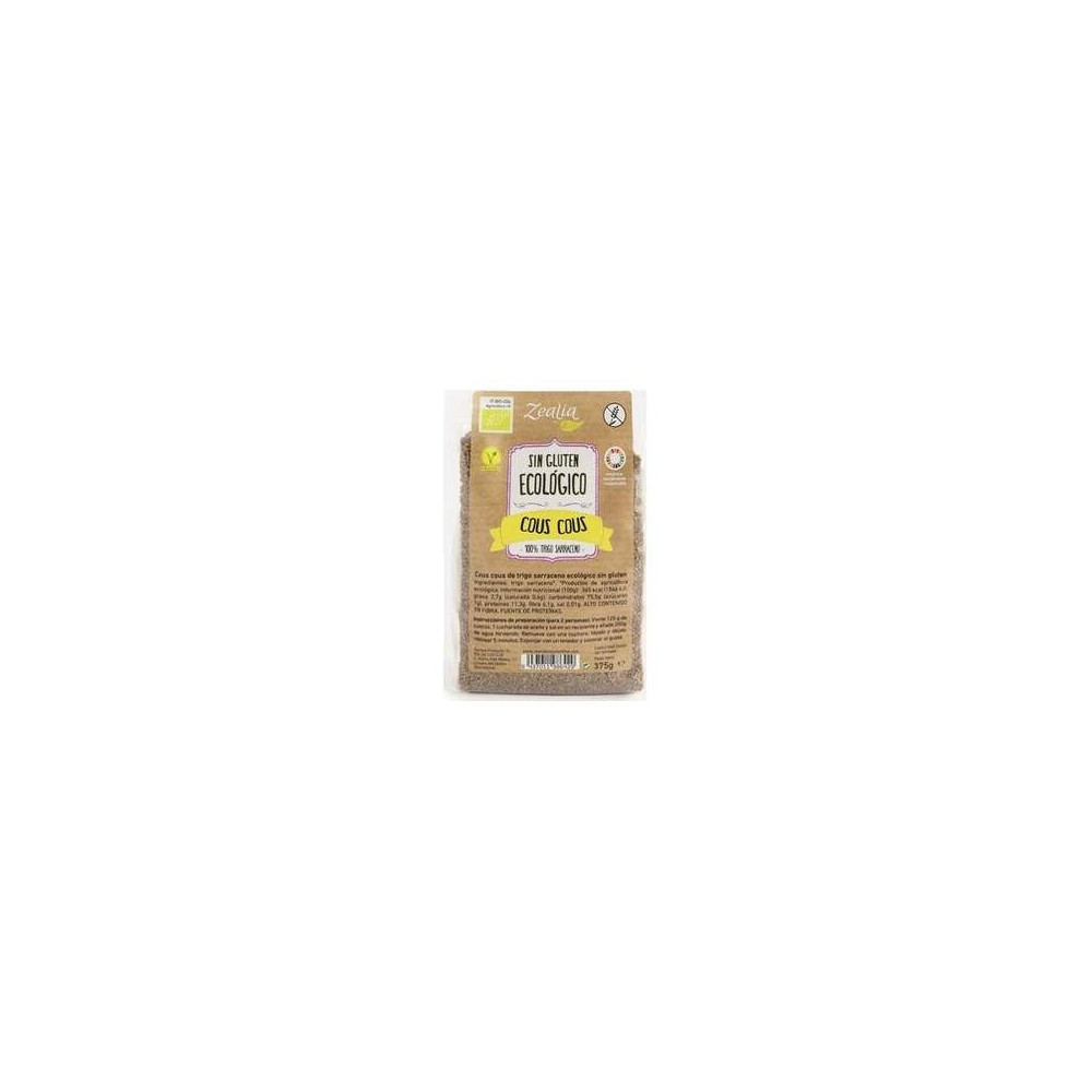 Zealia Cous Cous De Trigo Sarraceno Bio Sin Gluten 375G