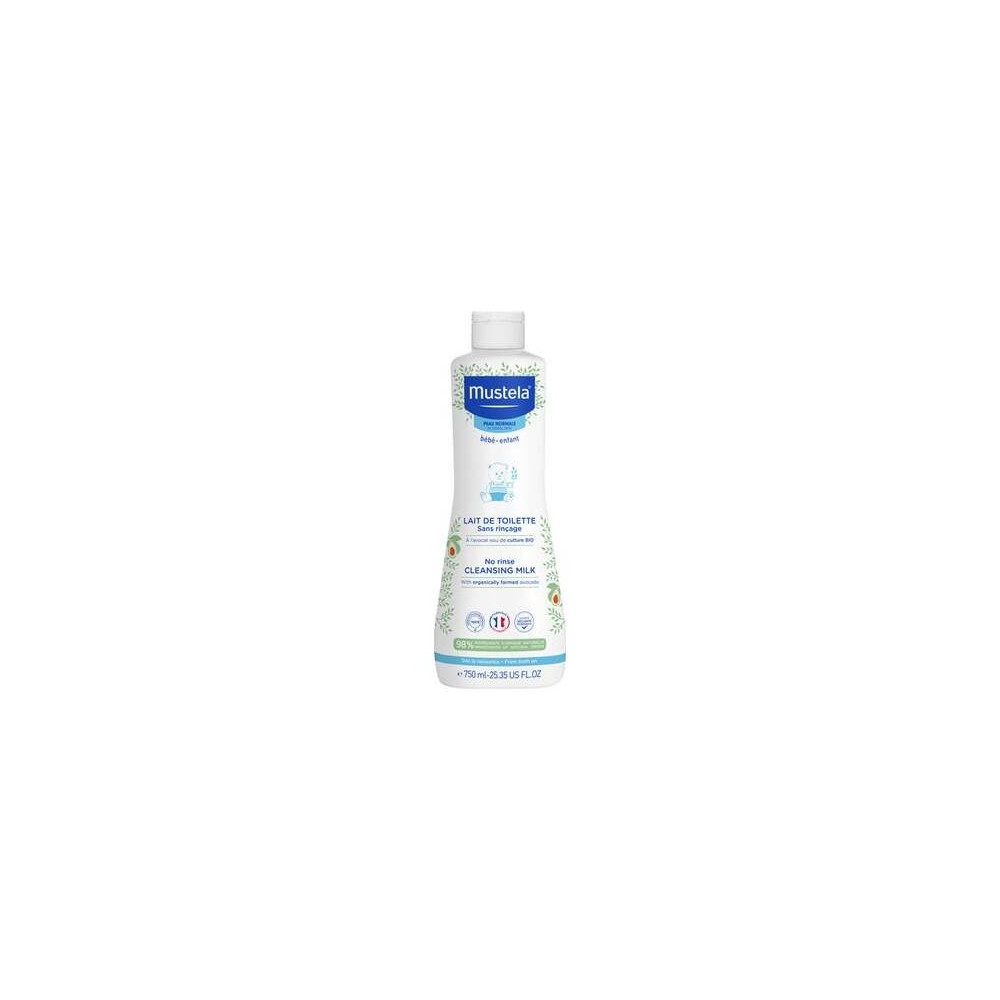Mustela Leche Limpiadora Sin Aclarado 750Ml
