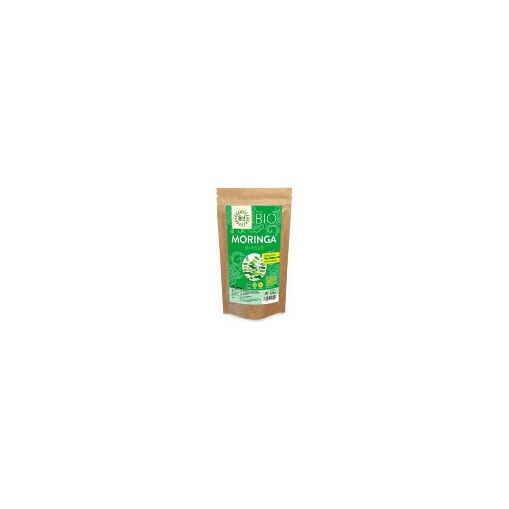 Solnatural Moringa Polvo Bio S/G Vegano 125G
