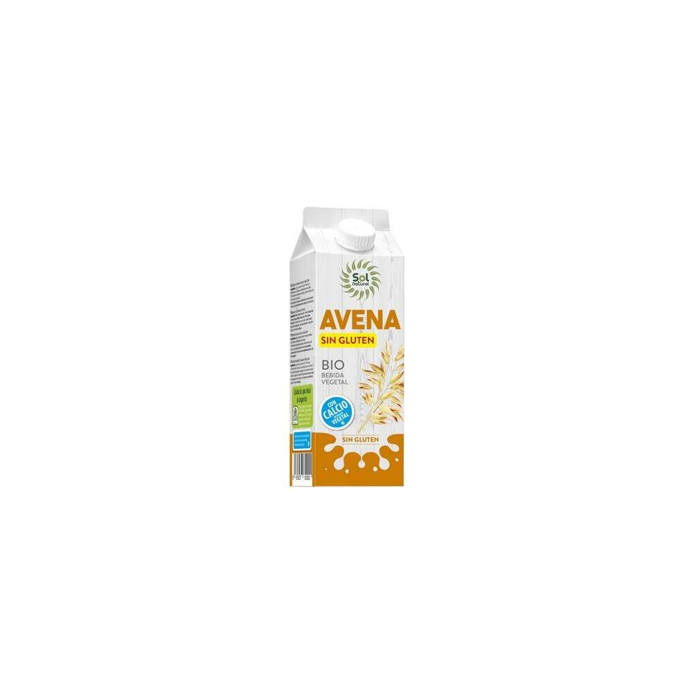 Sol Natural Bebida De Avena Calcio Sin Gluten Bio 6000Ml
