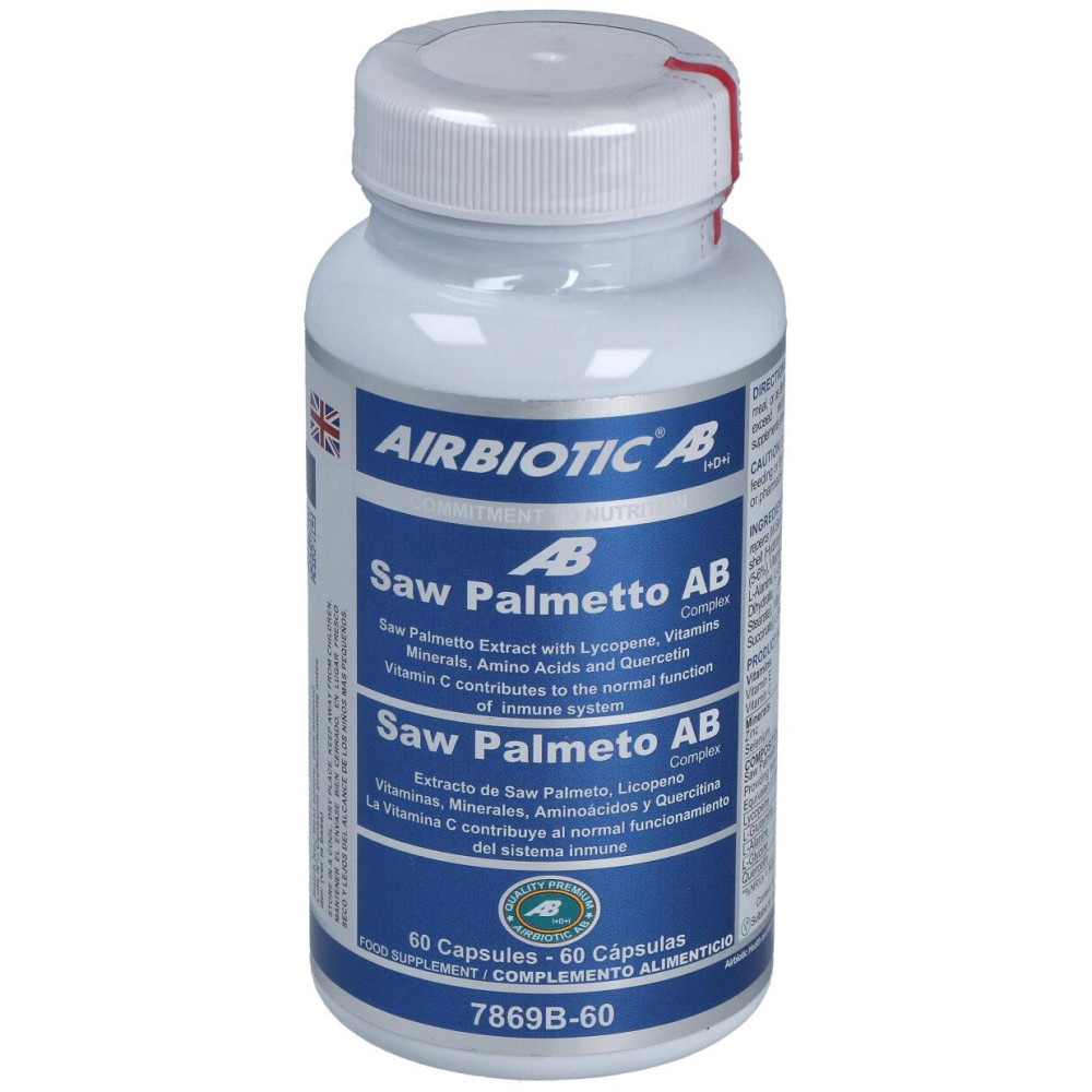 Airbiotic Saw Palmeto Ab Complex 60 Cápsulas