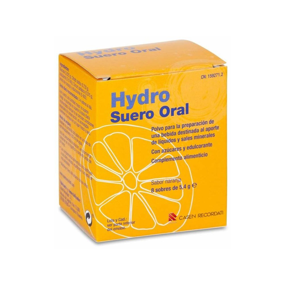 Hydro Suero Oral (8 Sobres 5.4 G )
