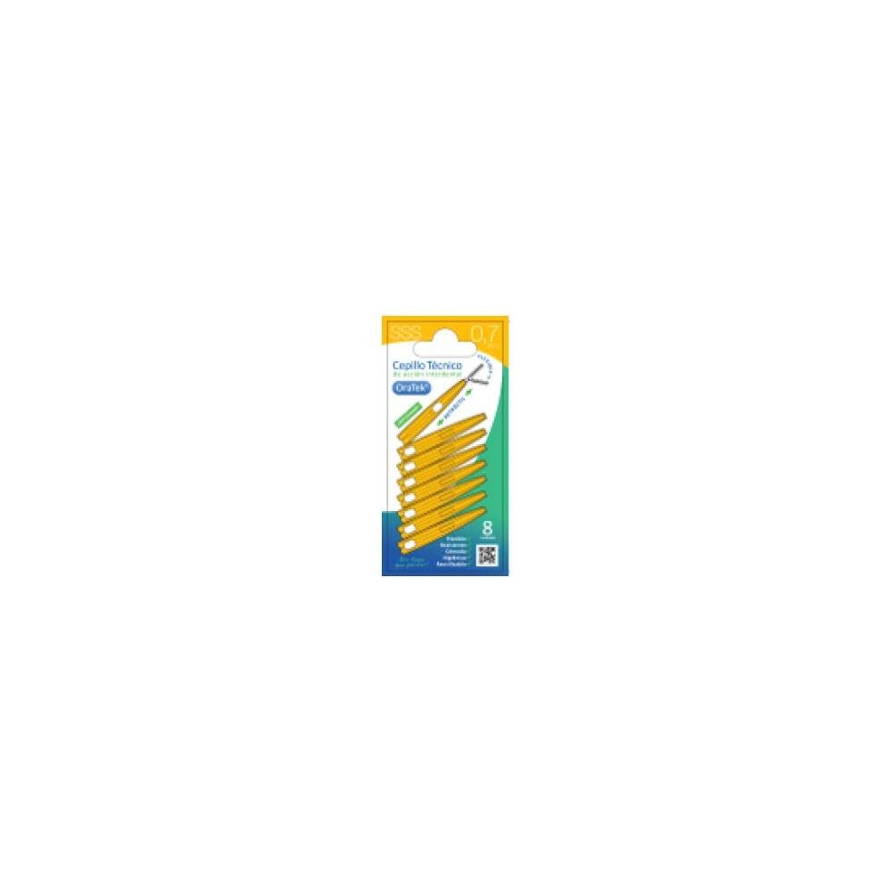 Oratek Cepillo Interdental Retractil 0_7 Mm Blister 8 Unidades