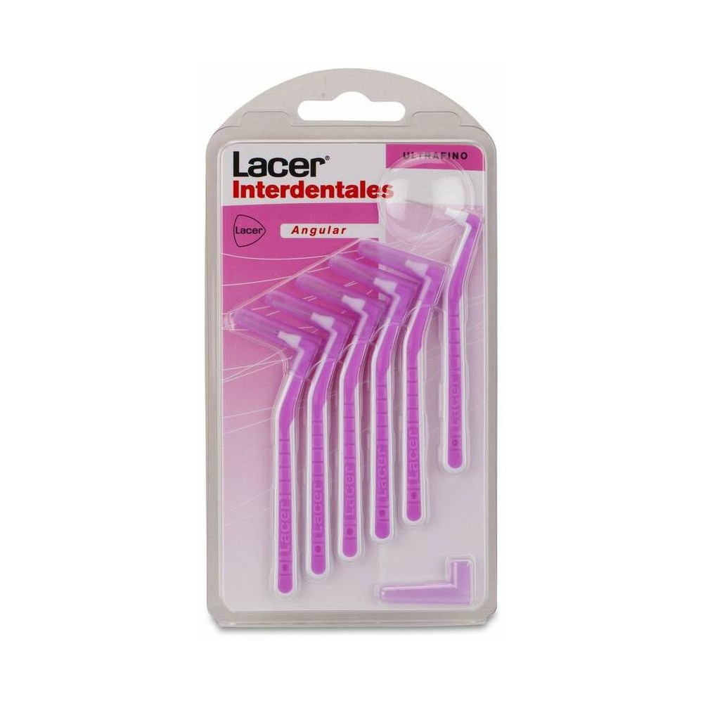 Lacer Interdental Cepillo Ultrafino Angular, 6 Uds