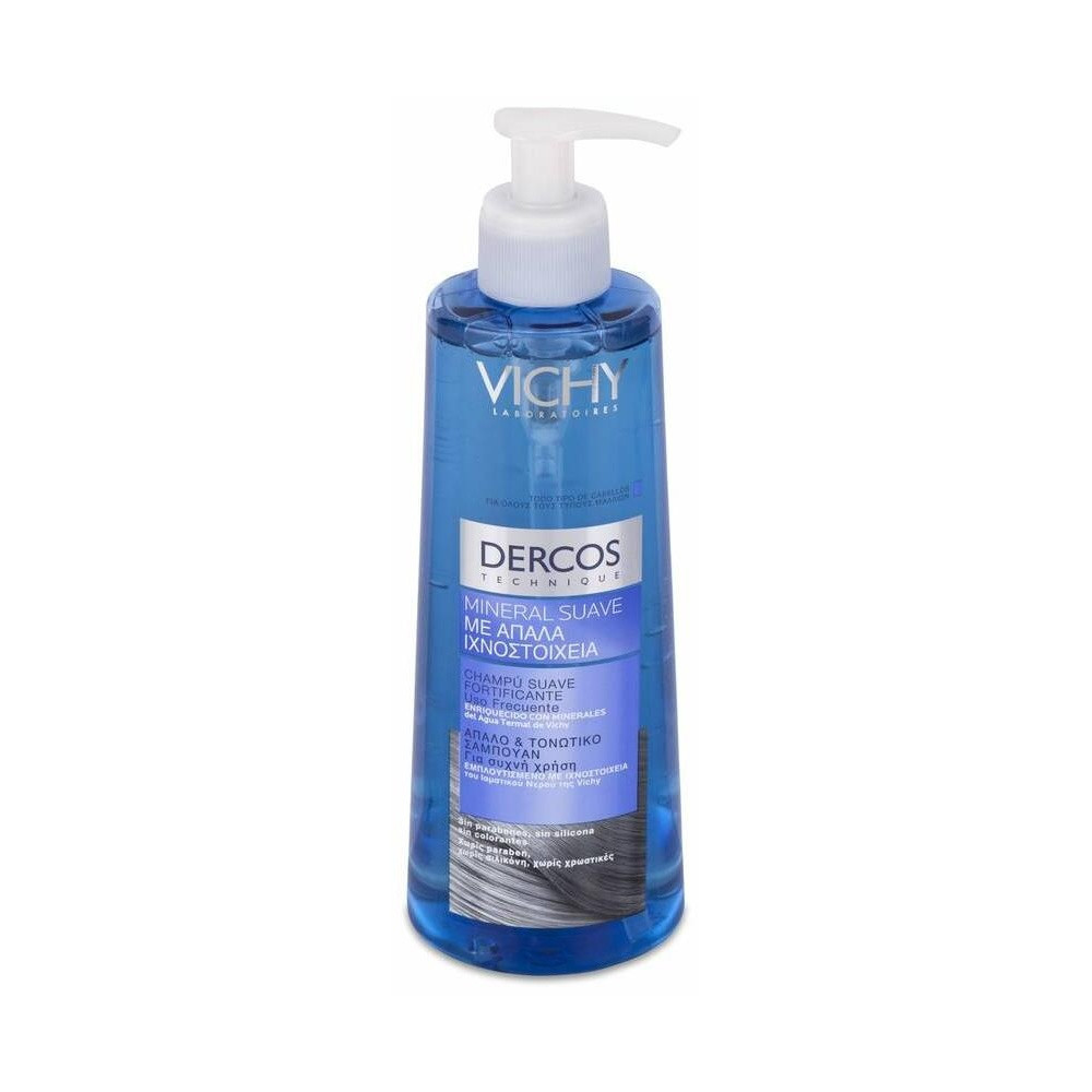 Vichy Dercos Technique Champú Mineral Suave Fortificante 400Ml