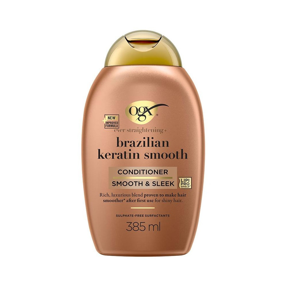 Ogx Ever Straight Brazilian Keratin Smooth Conditioner 2X385Ml