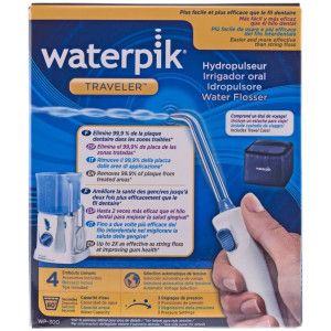 Waterpik Wp- 300 Traveler Irrigador Bucal Eléctrico, 1 Ud