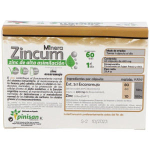 Pinisan Minera Zincum 60Caps