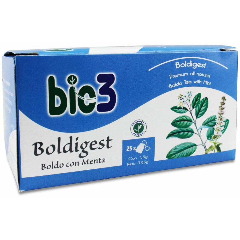 Bio3 Boldigest Boldo Con Menta 25 Filtros