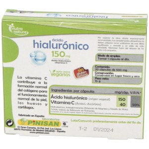 Pinisan Nutranature Acido Hialuronico 30Caps