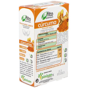 Fito Premium - Curcuma - Pinisan - 30 Cápsulas