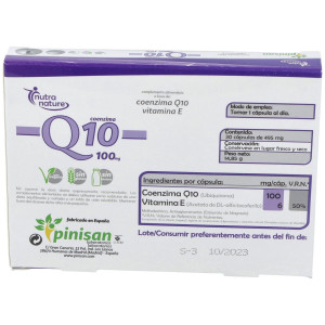 Pinisan Nutranature Q10 100Mg 30Caps