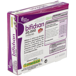 Pinisan Bifidsan 20.000 Millones De Ufc 20 Cápsulas